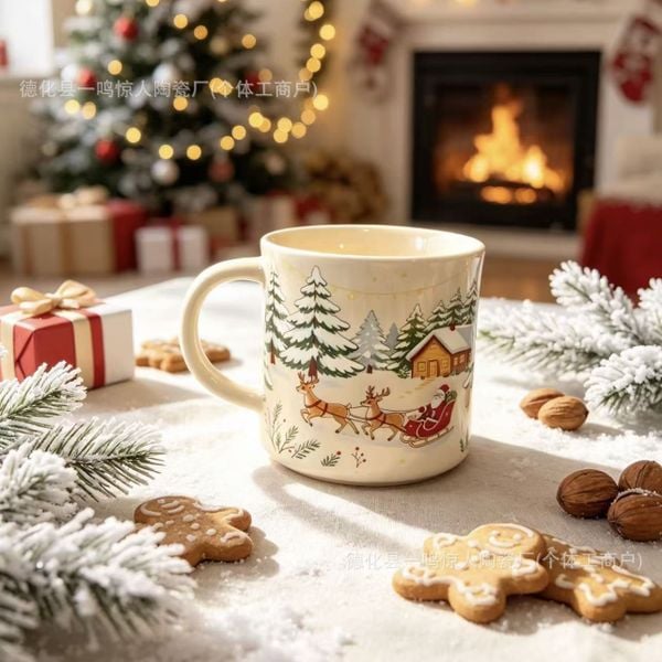  Cốc Sứ Giáng Sinh Cây Thông Noel 