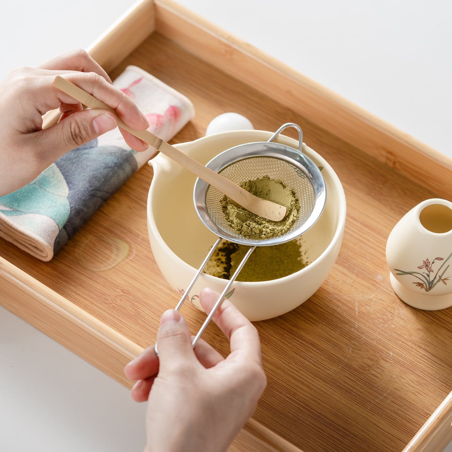  Bát Chawan Hoa Lan Bướm 