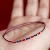  Vòng Tay Chỉ Đỏ Lam 