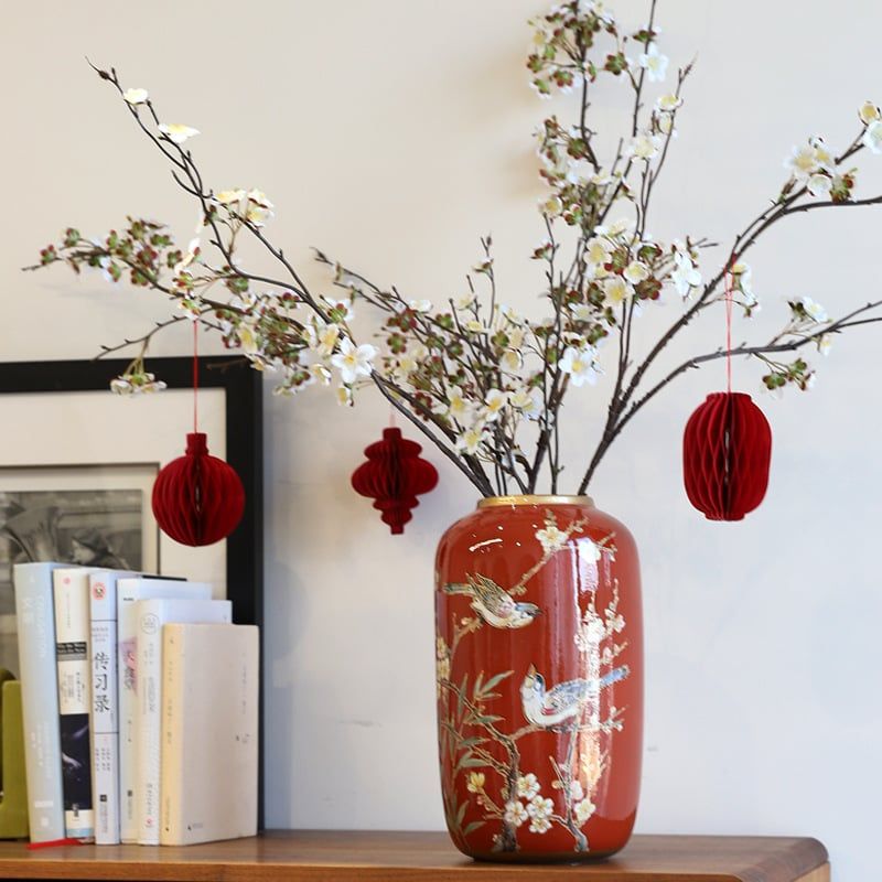  (Order) Bình Hoa Trúc Mai Hỉ Tước 