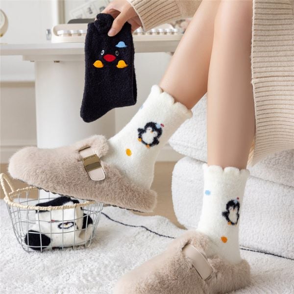  Tất Chim Cánh Cụt Dễ Thương 