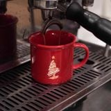  Cốc Sứ Cây Thông Đỏ 