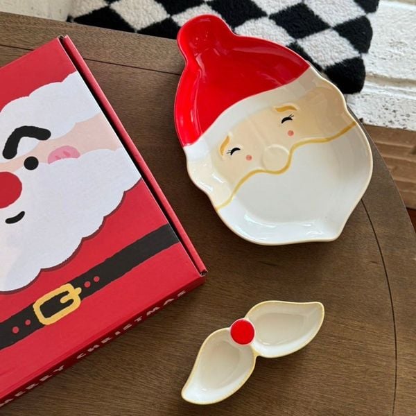  Đĩa Và Khay Nước Chấm Santa 