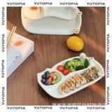  Đĩa Chia Ngắn Hình Mèo Dễ Thương 