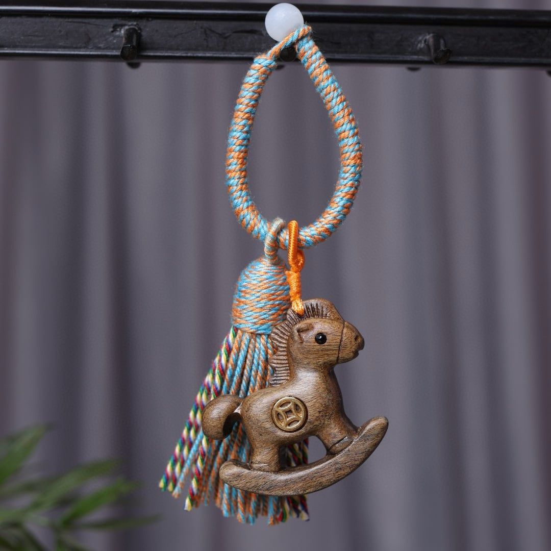  Dây Treo Ngựa Bập Bênh Gỗ Đàn Hương 