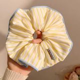  Scrunchie Butter Yellow Stripe 
