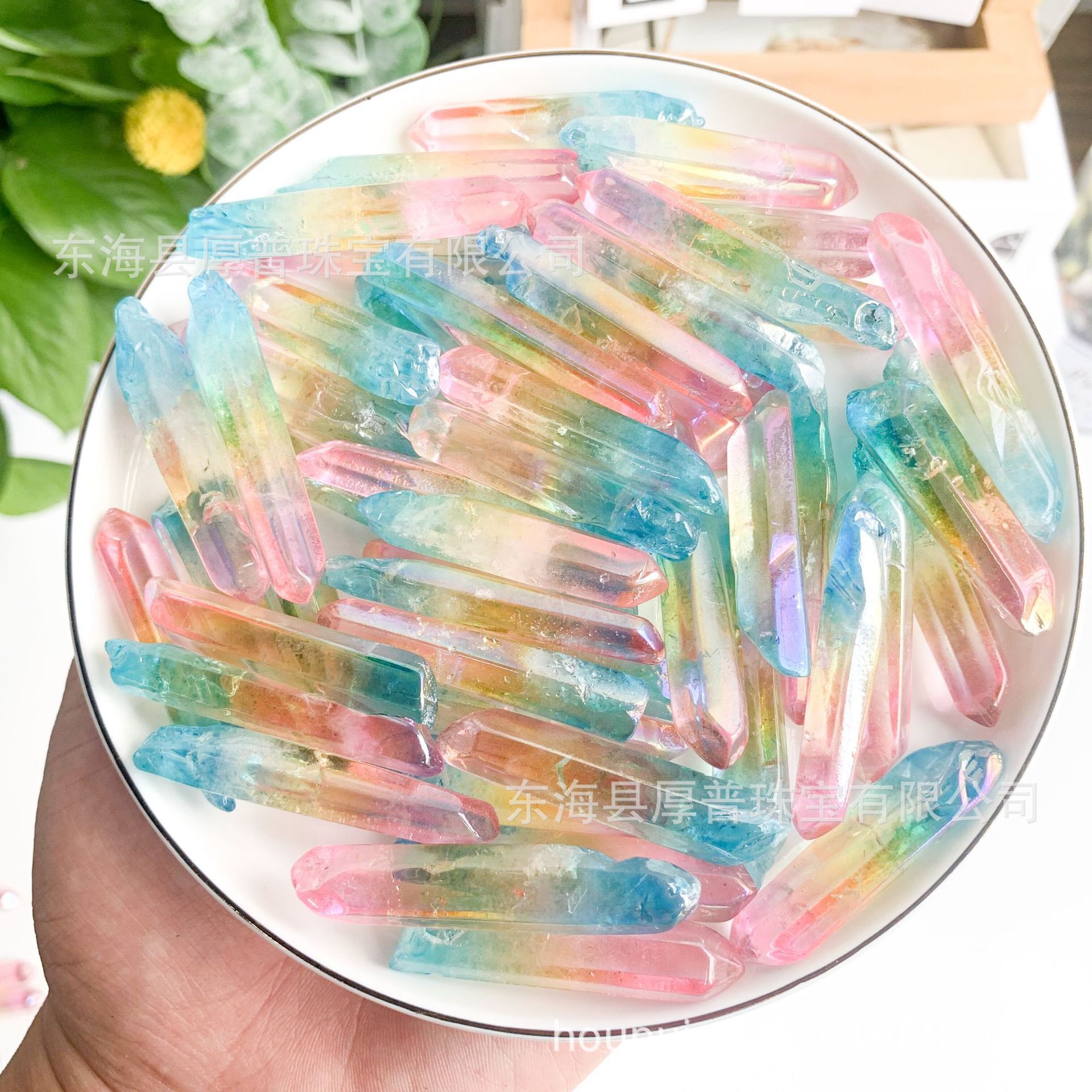  Tinh Thể Đá Thạch Anh Cầu Vồng 