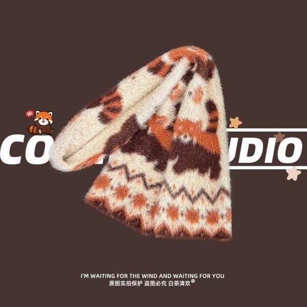  Khăn Quàng Cổ Gấu Mèo 