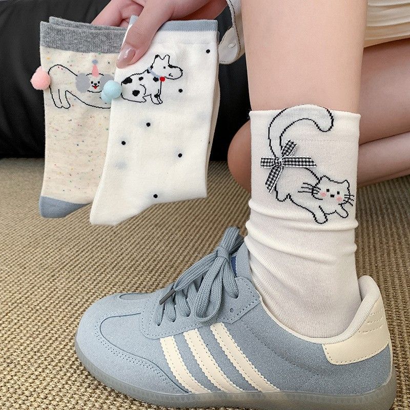  Tất Mèo Đuôi Nơ 