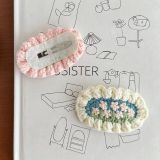  Kẹp Tóc Len Vườn Hoa 