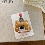  Kẹp Tóc Bông Gấu Birthday 