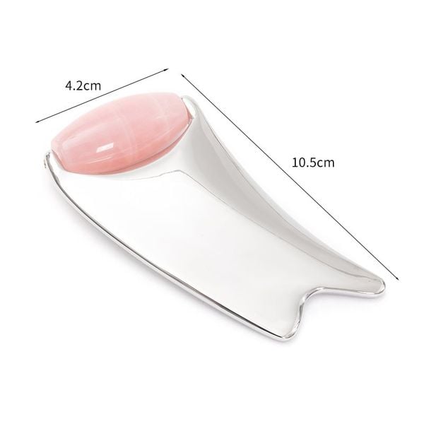  Gua Sha Đá Ngọc Bích Kim Loại 