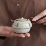  Bộ Ấm Trà Cẩm Tú Cầu 