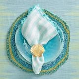  Napkin Ring Vỏ Sò 