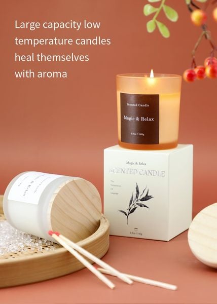  Nến Thơm Sáp Đậu Nành Magic & Relax 