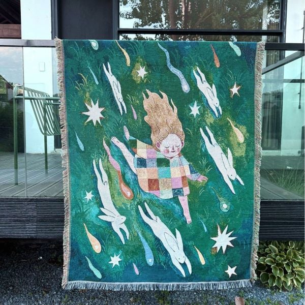  Thảm Xứ Sở Sao Và Thỏ Trắng 