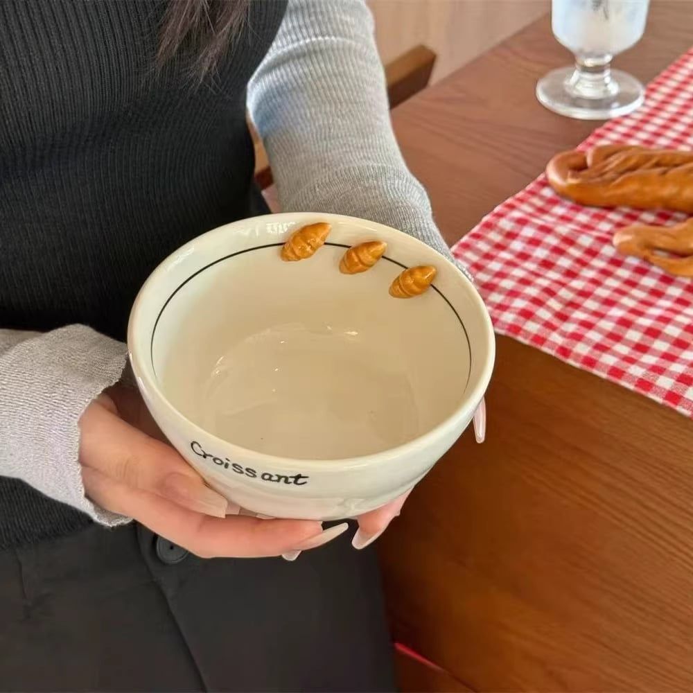  Bát, Đĩa Gốm Bread 