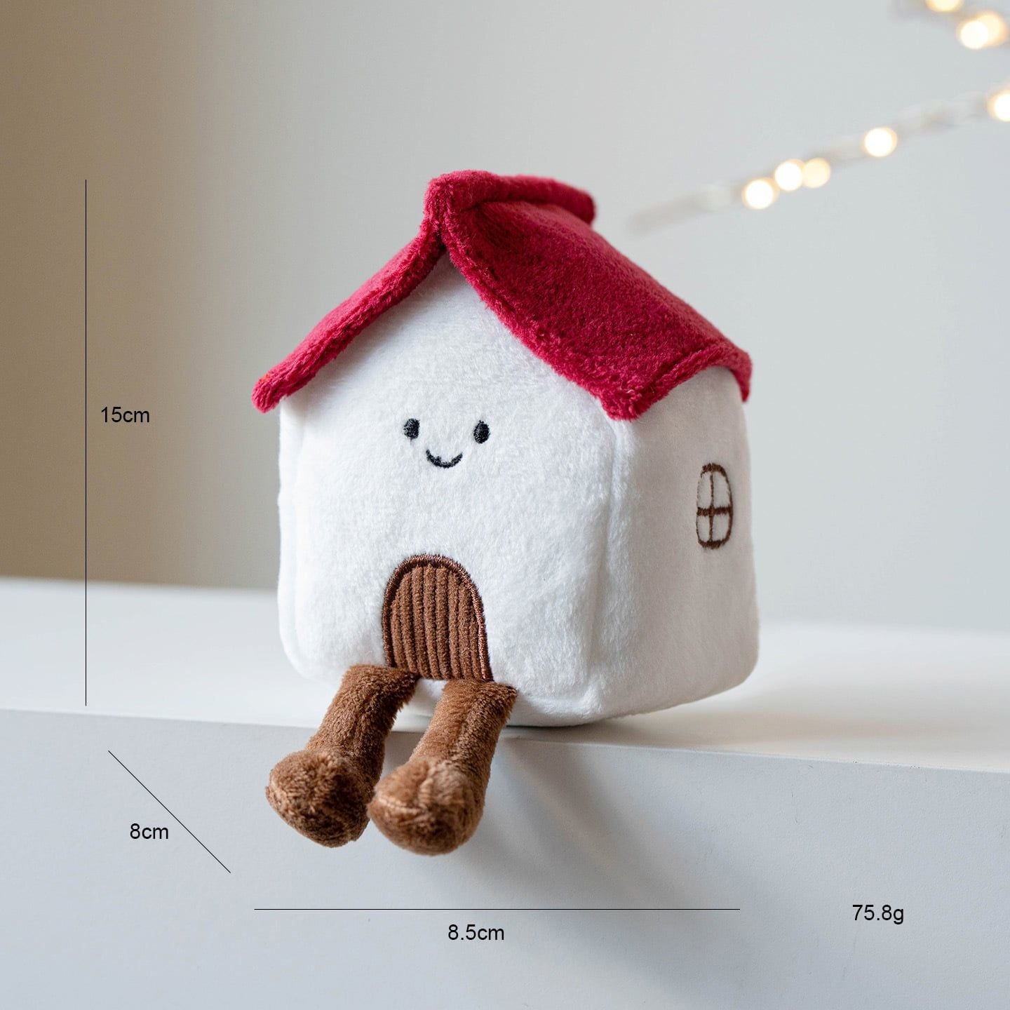  Ngôi Nhà Nhồi Bông Mini Trang Trí Giáng Sinh 