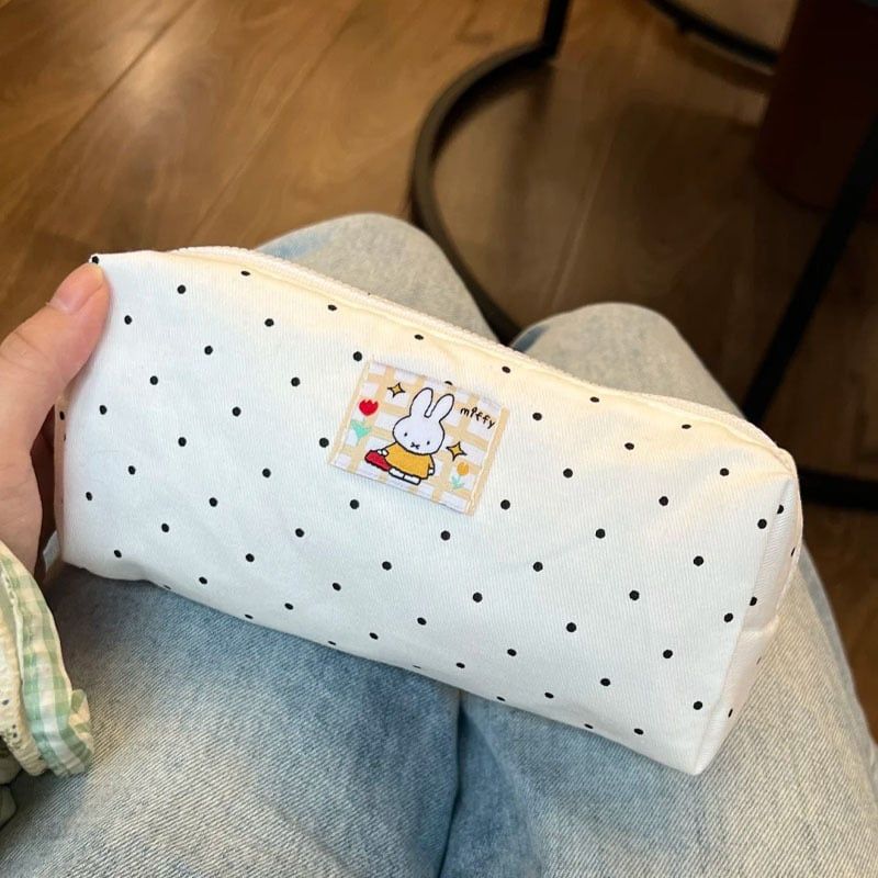  Túi Pouch Miffy Chấm Bi 