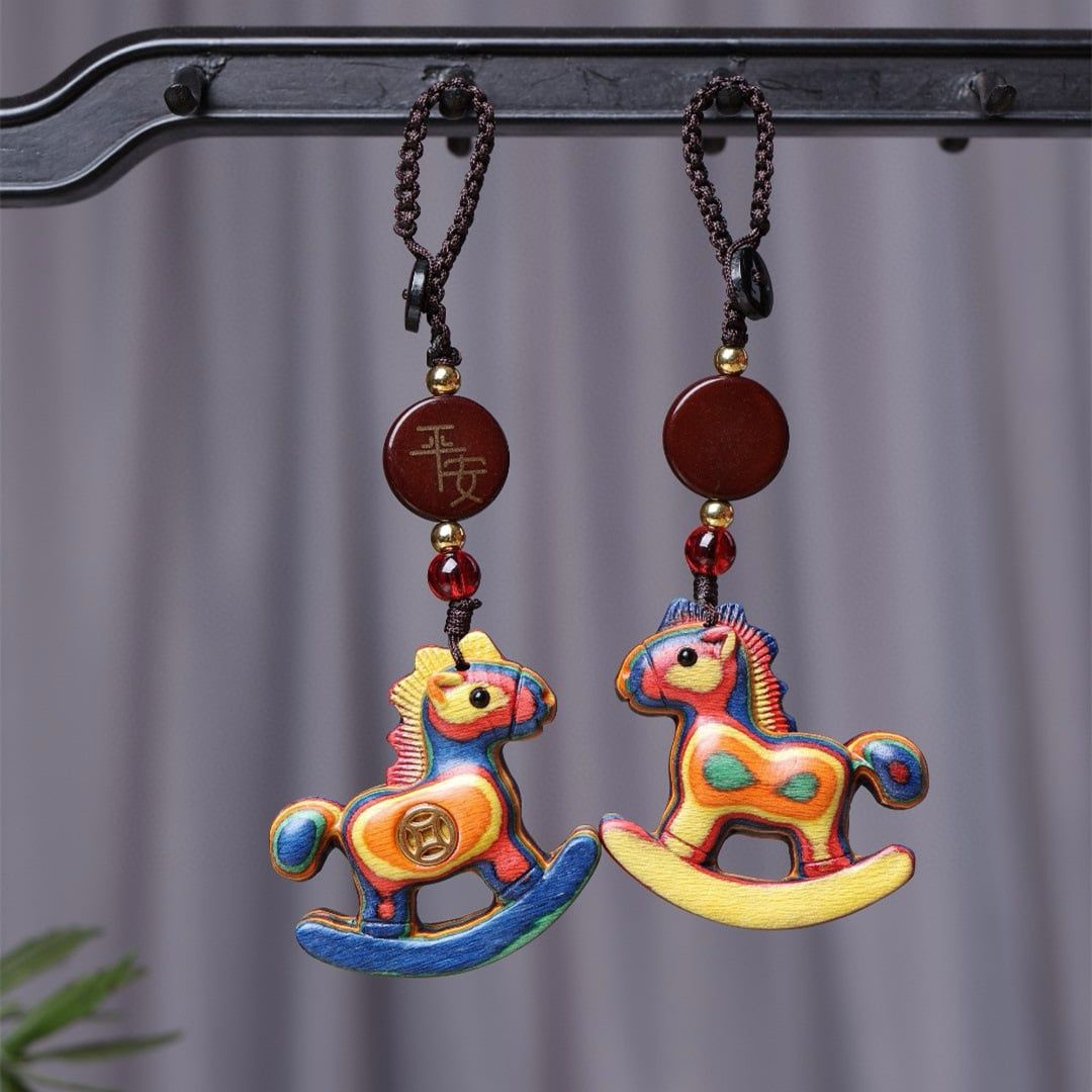  Dây Treo Ngựa Bập Bênh Gỗ Đàn Hương 