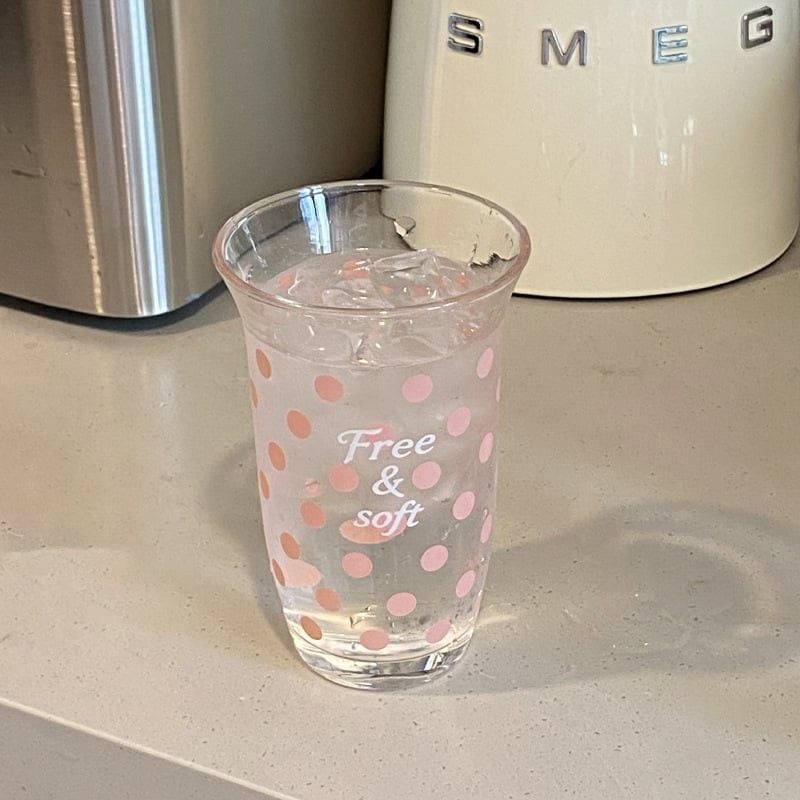  Cốc Thủy Tinh Candy Dot 