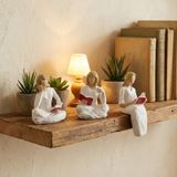  Tượng Trang Trí Cô Gái Đọc Sách 