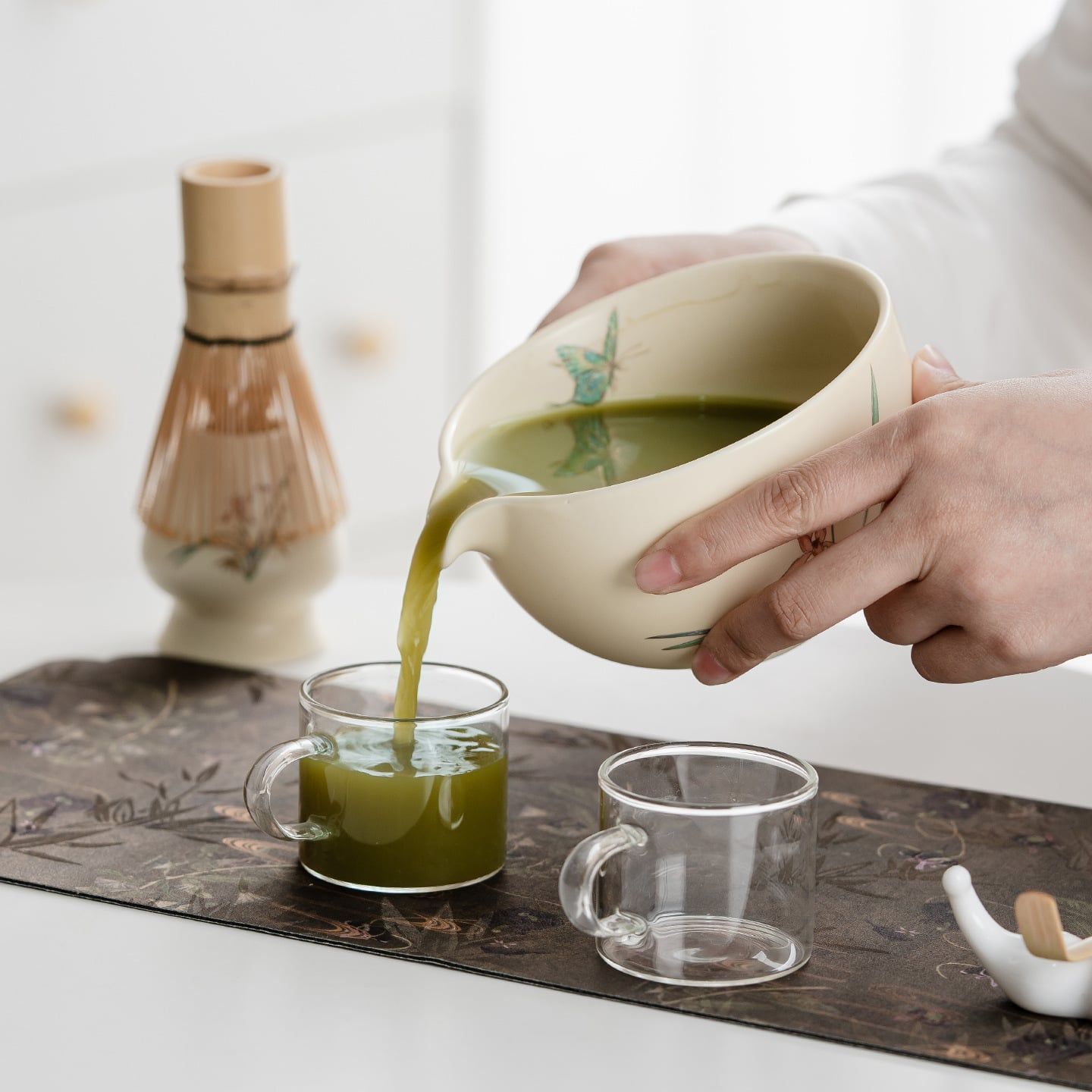  Bát Chawan Hoa Lan Bướm 