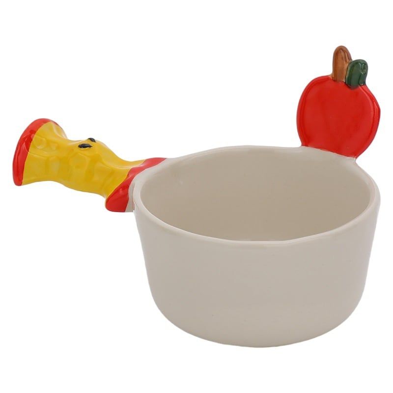  Bát Gốm Tay Cầm Lõi Táo 