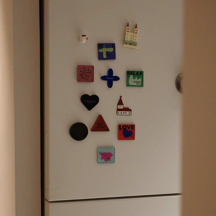  Nam Châm Dán Tủ Lạnh Acrylic 