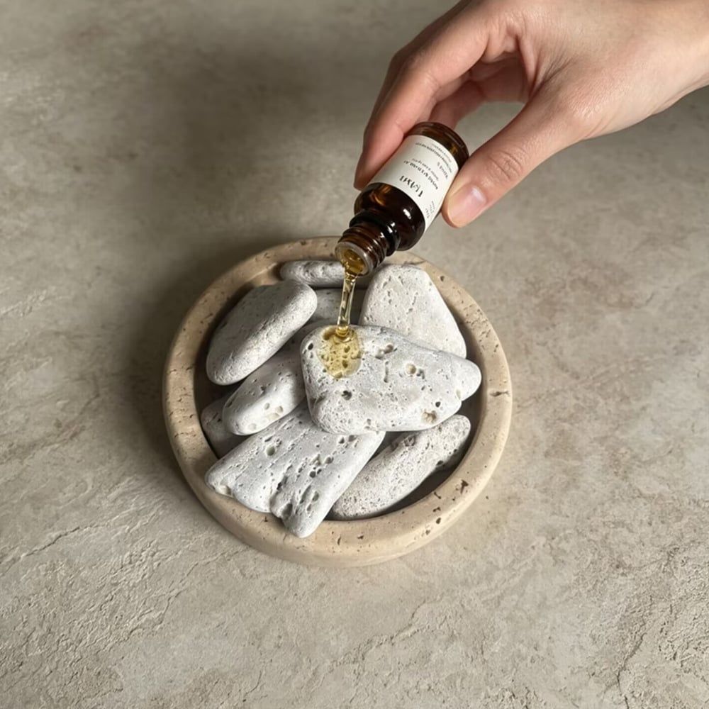  Set 5 Viên Đá Khuếch Tán Mùi Hương, Khuếch Tán Tinh Dầu 