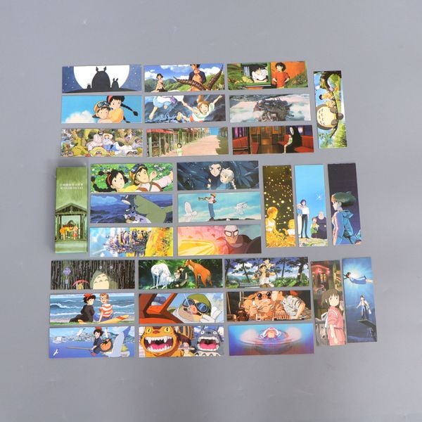  Bookmark Giấy Ghibli 
