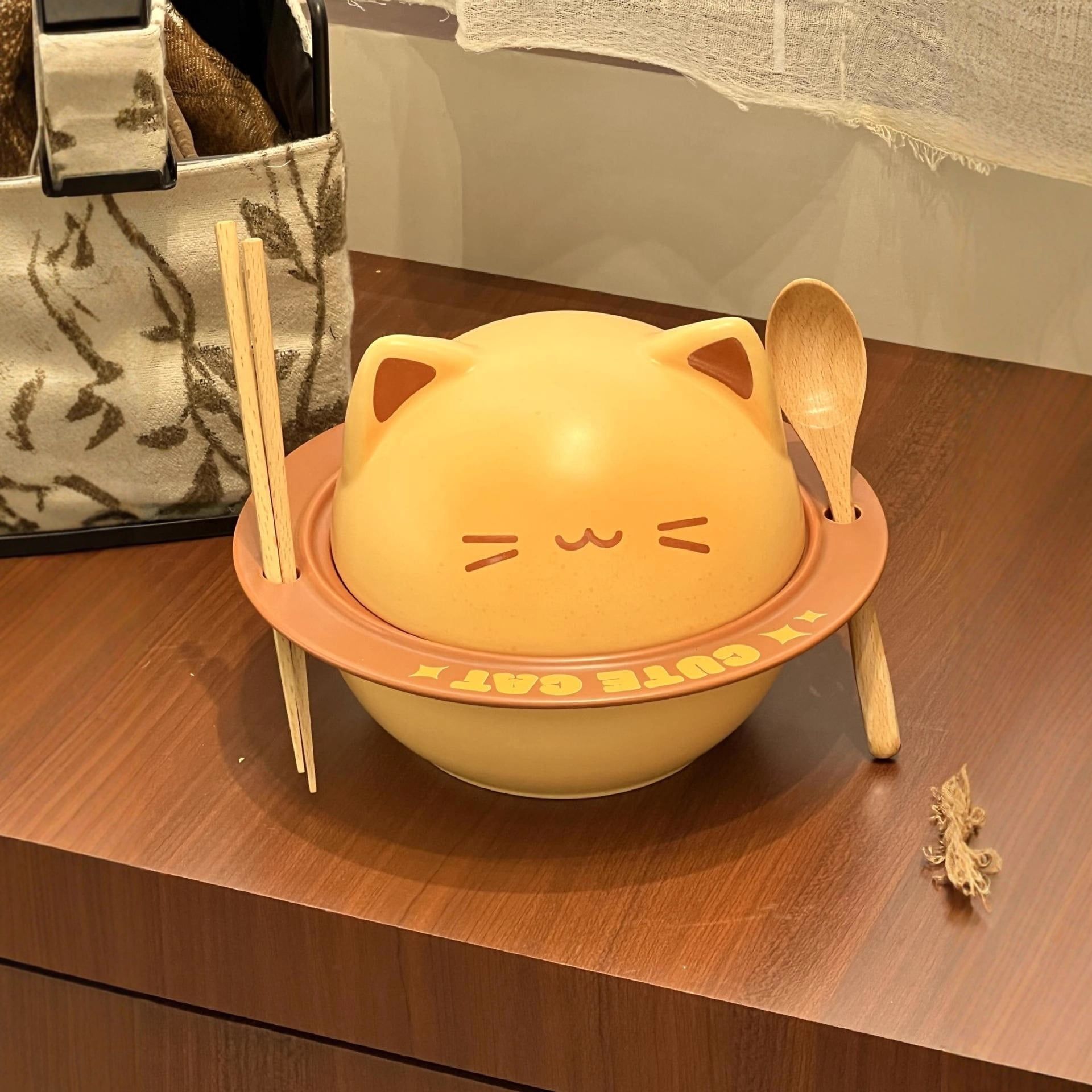  Bát Úp Mì Mèo Đĩa Bay 