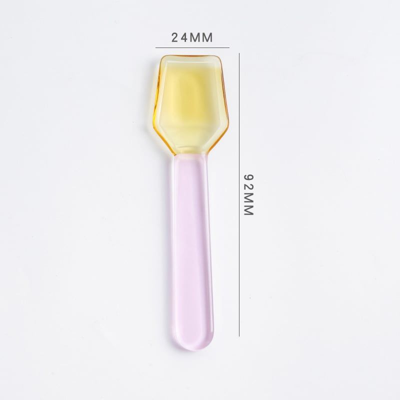  Set Thìa Thuỷ Tinh Sắc Màu 