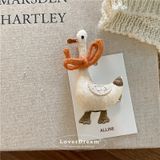  Kẹp Tóc Vải Bông Mori Girl 