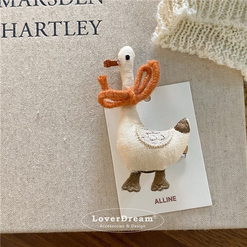  Kẹp Tóc Vải Bông Mori Girl 