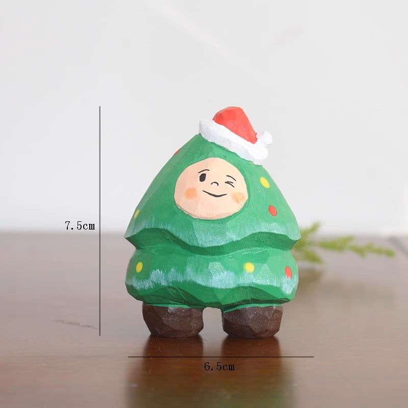  Tượng Khắc Gỗ Giáng Sinh 