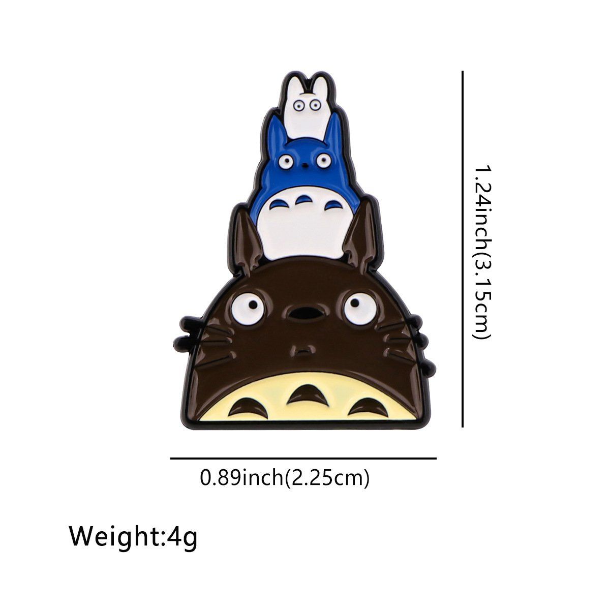  Ghim Cài Áo Ghibli 