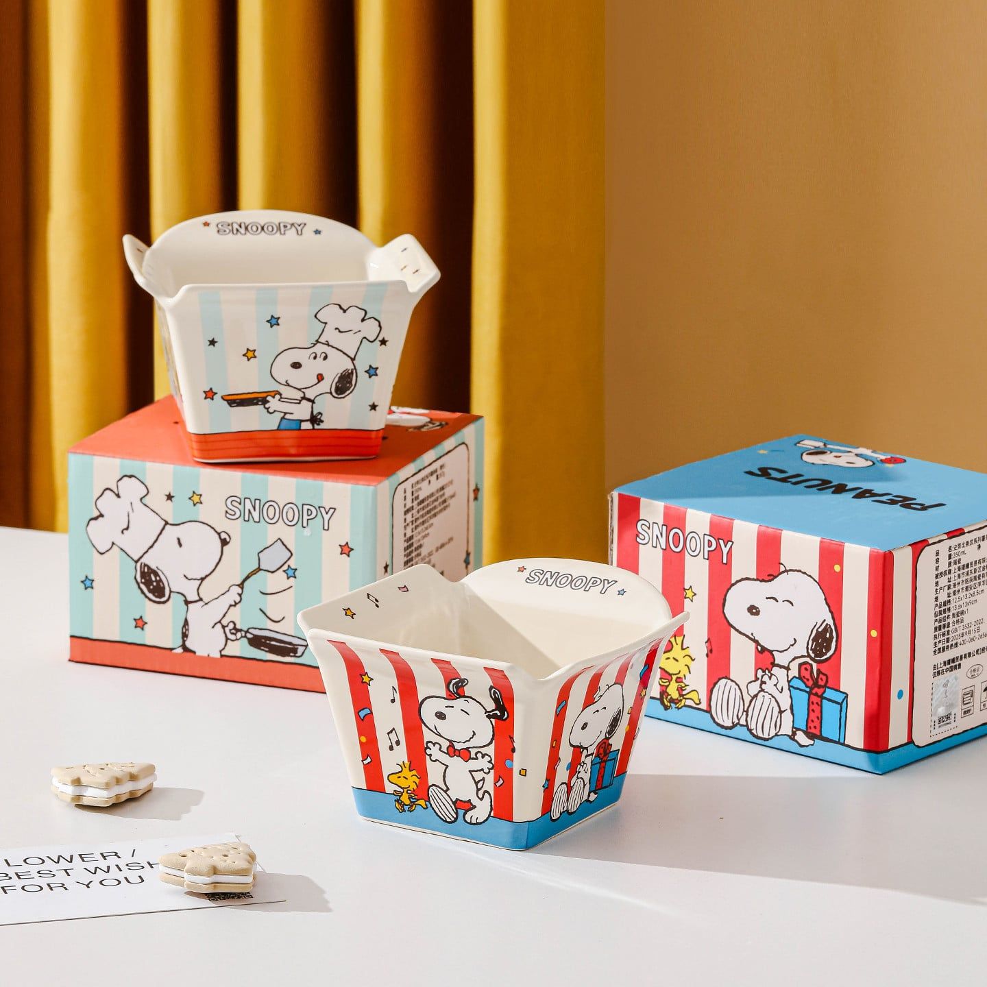  Bát Snack Snoopy 