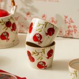  Bộ Ấm Lựu Đỏ Cát Tường 