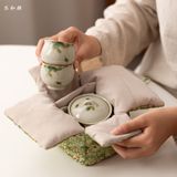  Bộ Ấm Trà Osmanthus Vẽ Tay 