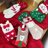  Tất Giáng Sinh Nhung San Hô 