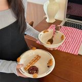  Bát, Đĩa Gốm Bread 