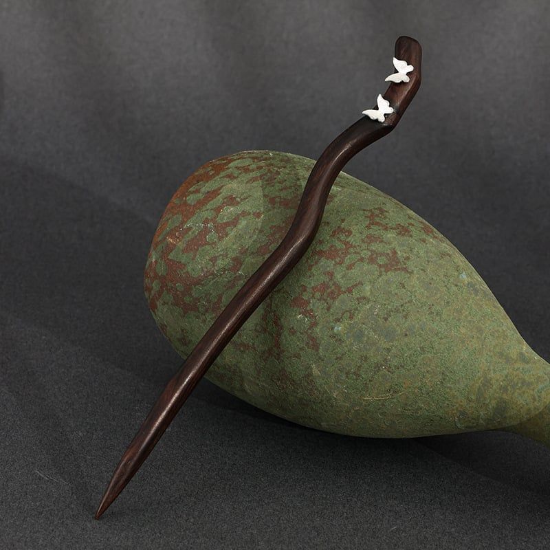  Trâm Cài Tóc Bướm Bạc 