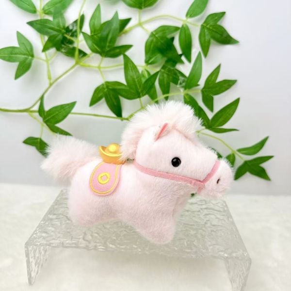  Móc Khóa Ngựa Hồng Tài Lộc 