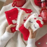  Tất Nhung Hello Kitty Đỏ 