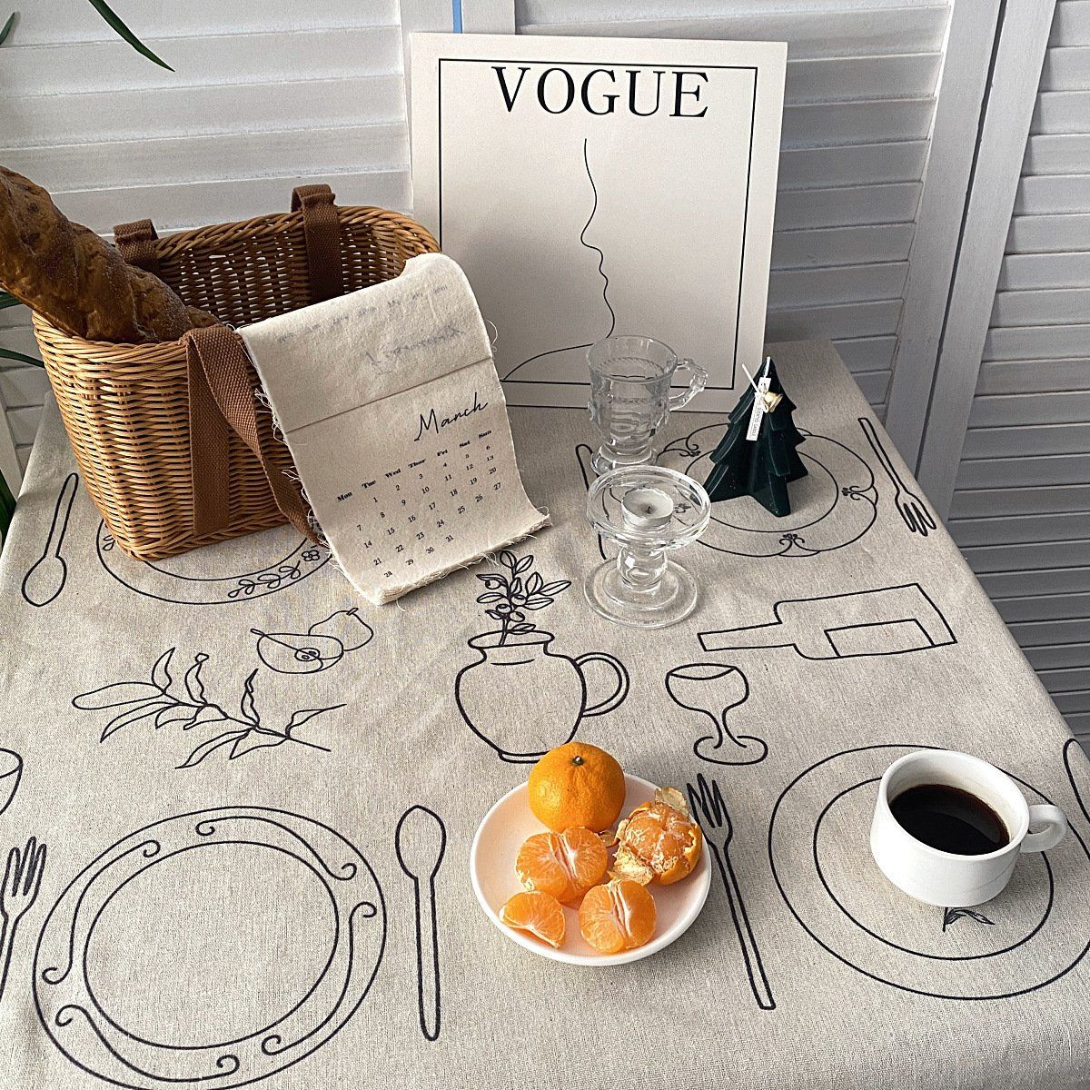 Khăn Trải Bàn Tableware 