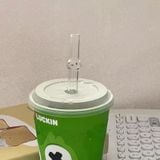  Ống Hút Thủy Tinh Thỏ Miffy Dễ Thương 
