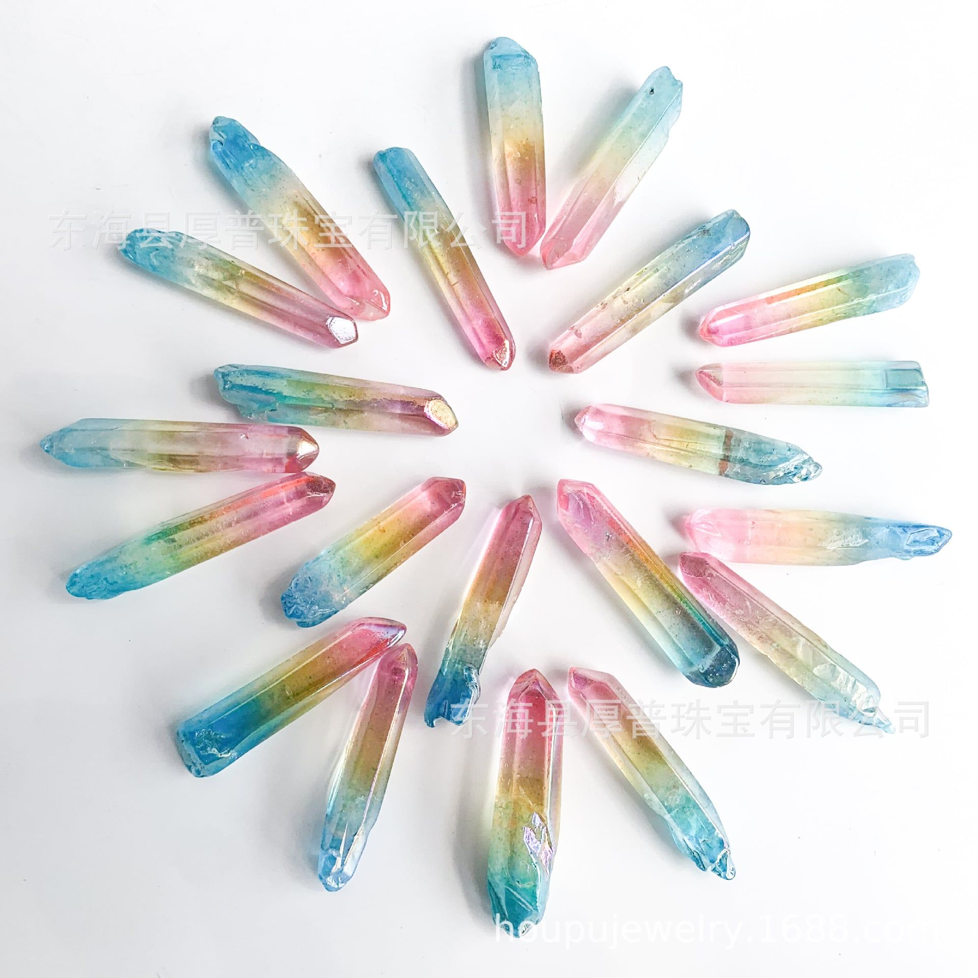  Tinh Thể Đá Thạch Anh Cầu Vồng 