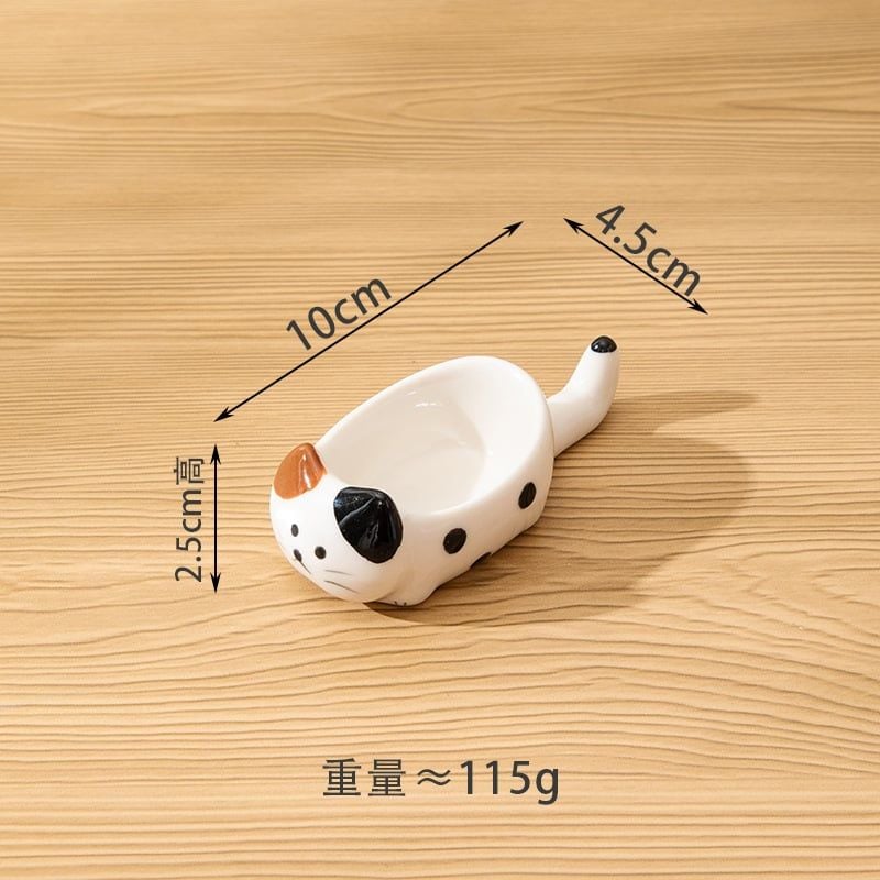  Đĩa Gia Vị Mèo Tam Thể 
