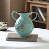  Bình Hoa Hai Tai Gốm Vẽ Tay 